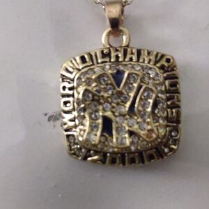 New York NY Yankees His or Hers Pendant Necklace